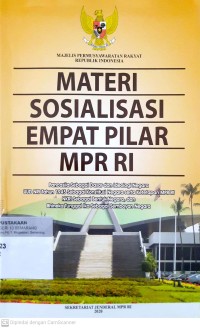 Image of Materi Sosialisasi Empat Pilar MPR RI