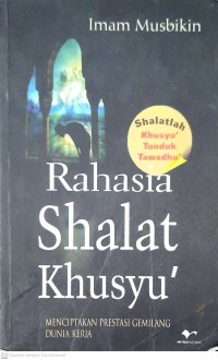 Image of Rahasia Shalat Khusyu'
