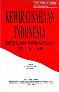 Image of Kewirausahaan Indonesia dengan semangat 17 - 8 - 45